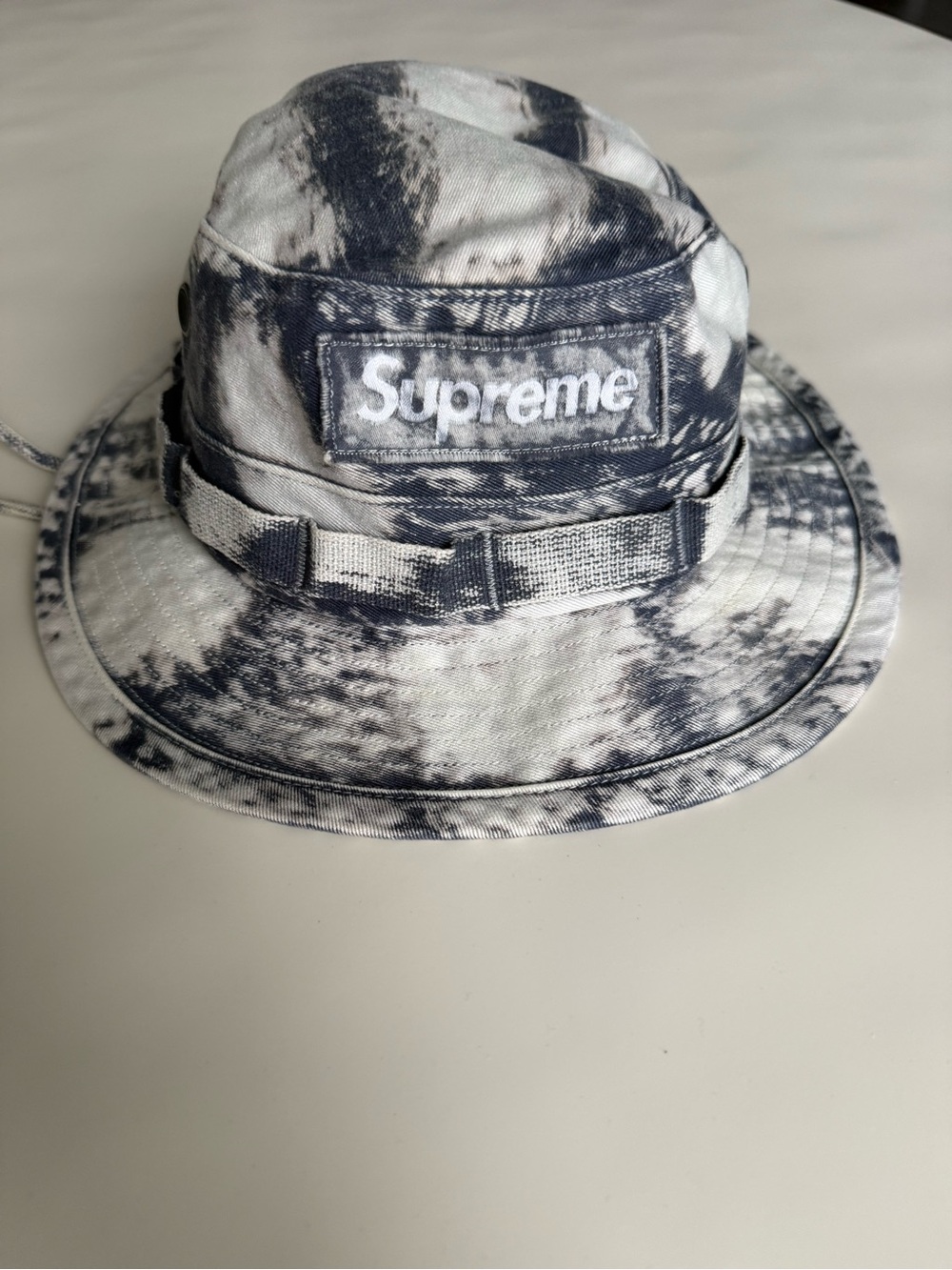 Supreme bleached chino boonie